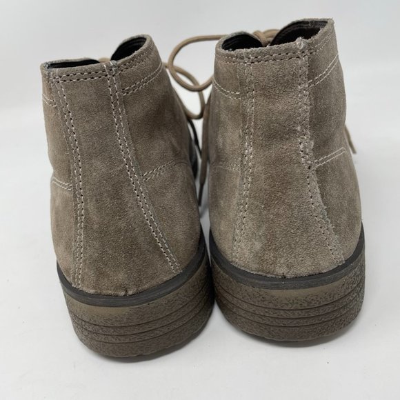 1901 Tan and Gray Chukka Boots Suede Ankle Design - Picture 7 of 12